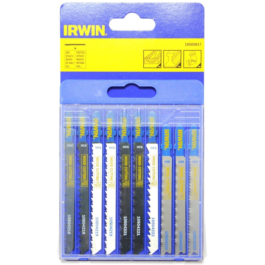 IRWIN Pjūklelių rinkinys „IRWIN" 10 vnt. IRWIN Pjūklelių rinkinys „IRWIN" 10 vnt.
