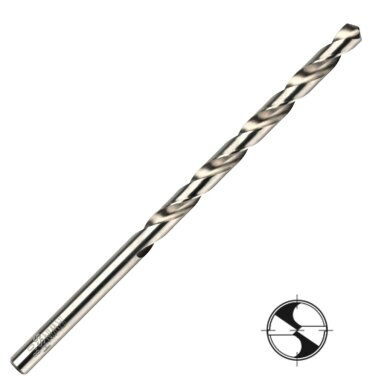 IRWIN Grąžtas metalui DIN340 6,0 x 95/140 mm IRWIN Grąžtas metalui DIN340 6,0 x 95/140 mm
