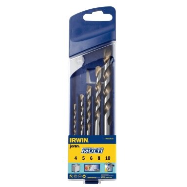 IRWIN Grąžtų rinkinys CORDLESS 4,5,6,8,10 mm