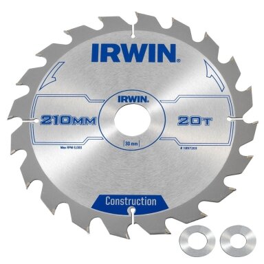 IRWIN Pjov. diskas 210x30(20,16)x20T 2,5 mm ATB