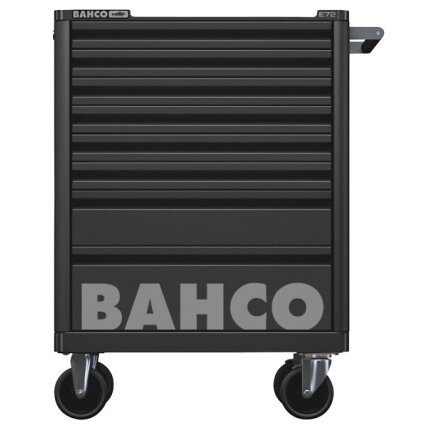 Įrankių vežimėlis Bahco E72, 8 stalčiai, 952x692x510mm, juodas Įrankių vežimėlis Bahco E72, 8 stalčiai, 952x692x510mm, juodas