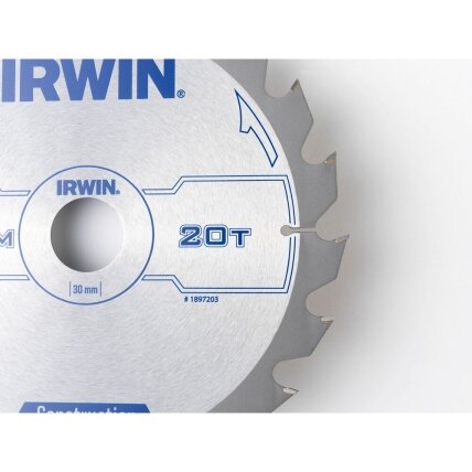 IRWIN Pjov. diskas 210x30(20,16)x20T 2,5 mm ATB 2 IRWIN Pjov. diskas 210x30(20,16)x20T 2,5 mm ATB 2