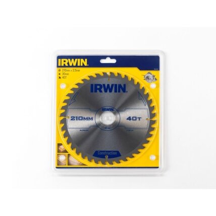 IRWIN Pjov. diskas 210x30(20,16)x40T 2,5 mm ATB 1 IRWIN Pjov. diskas 210x30(20,16)x40T 2,5 mm ATB 1