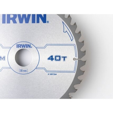 IRWIN Pjov. diskas 210x30(20,16)x40T 2,5 mm ATB 2 IRWIN Pjov. diskas 210x30(20,16)x40T 2,5 mm ATB 2