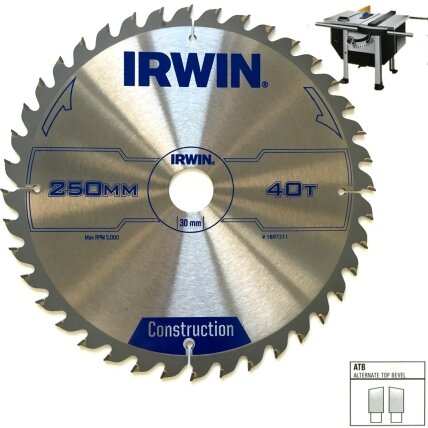 IRWIN Pjov. diskas 300x30x48T 3,2 mm ATB IRWIN Pjov. diskas 300x30x48T 3,2 mm ATB