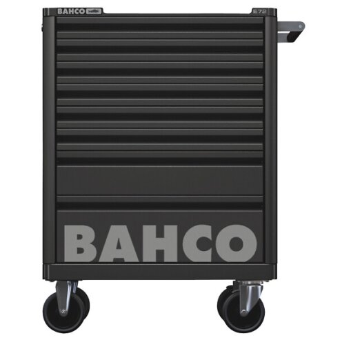 Įrankių vežimėlis Bahco E72, 8 stalčiai, 952x692x510mm, juodas