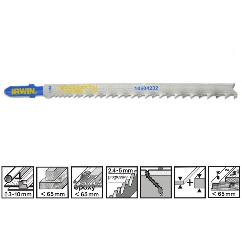 IRWIN Pjūklelis „IRWIN" 132 mm T345XF 1 IRWIN Pjūklelis „IRWIN" 132 mm T345XF 1