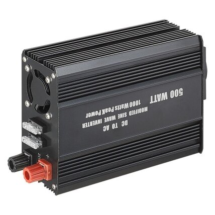 Įtampos keitiklis (inverteris) 12V/24V-230V 1 Įtampos keitiklis (inverteris) 12V/24V-230V 1