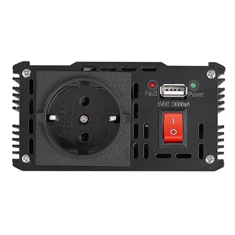 Įtampos keitiklis (inverteris) 12V/24V-230V 5 Įtampos keitiklis (inverteris) 12V/24V-230V 5