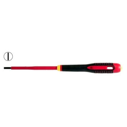 Izoliuotas atsuktuvas ERGO™ plokščias 0.4x2.5x75mm 1000V VDE Izoliuotas atsuktuvas ERGO™ plokščias 0.4x2.5x75mm 1000V VDE