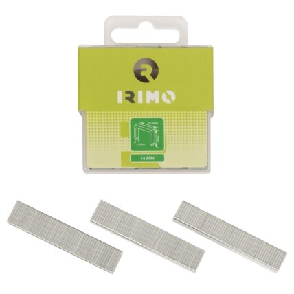Kabės Irimo HD 10mm, 1000 vnt, tipas 140 Kabės Irimo HD 10mm, 1000 vnt, tipas 140