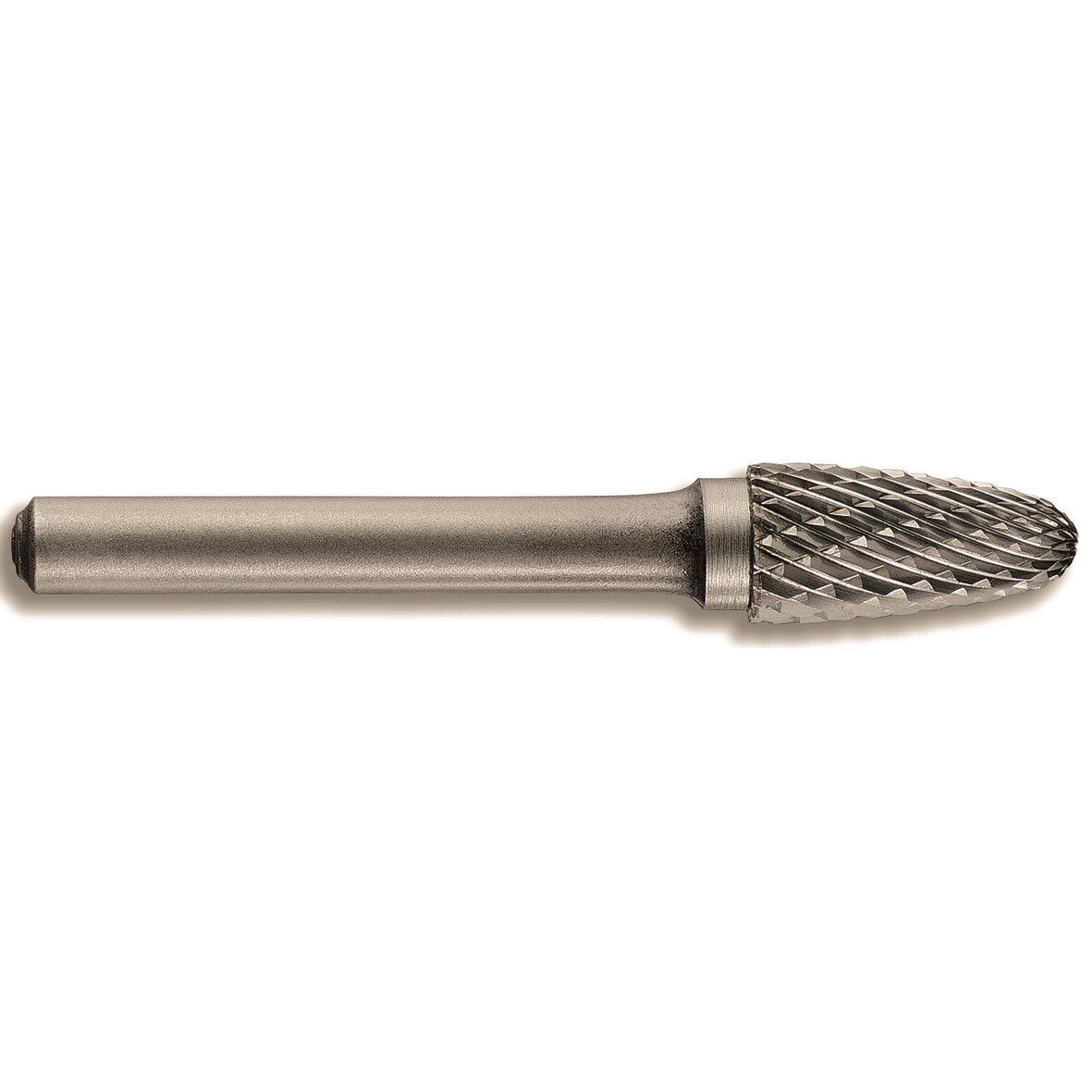 Kietmetalinė freza. Konusinė-užapvalinta forma Ø8mm, kotelis 6mm (plastikinė dėžutė) Kietmetalinė freza. Konusinė-užapvalinta forma Ø8mm, kotelis 6mm (plastikinė dėžutė)