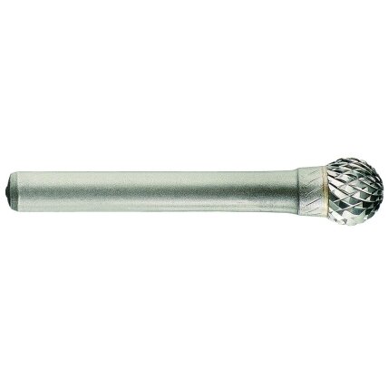 Kietmetalinė freza, suapvalinta. (Ø) 12 mm (blisteryje) Kietmetalinė freza, suapvalinta. (Ø) 12 mm (blisteryje)