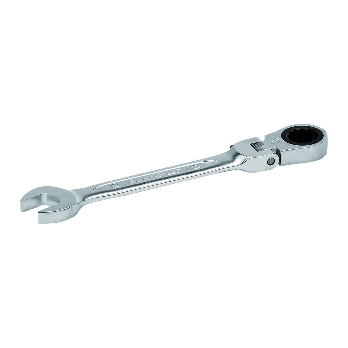 Kombinuotas terkšlinis reversinis raktas su lanksčia galva 10mm Kombinuotas terkšlinis reversinis raktas su lanksčia galva 10mm