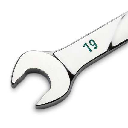 Kombinuotų raktų su terkšle rinkinys 7vnt. (8-19mm) 120XP 2