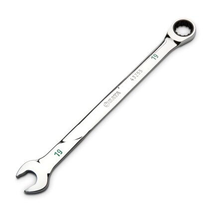 Kombinuotų raktų su terkšle rinkinys 7vnt. (8-19mm) 120XP 5 Kombinuotų raktų su terkšle rinkinys 7vnt. (8-19mm) 120XP 5