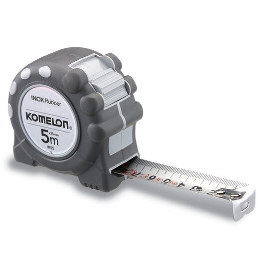 Komelon Ruletė INOX RUBBER 8 m x 25 mm Komelon Ruletė INOX RUBBER 8 m x 25 mm