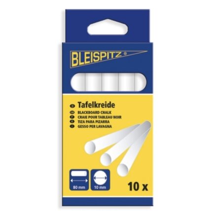 Kreida Bleispitz, apvali 80mm 10 vnt 1 Kreida Bleispitz, apvali 80mm 10 vnt 1
