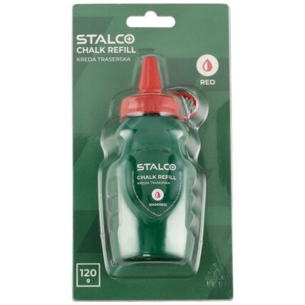 Kreida, raudona STALCO 120g. 1