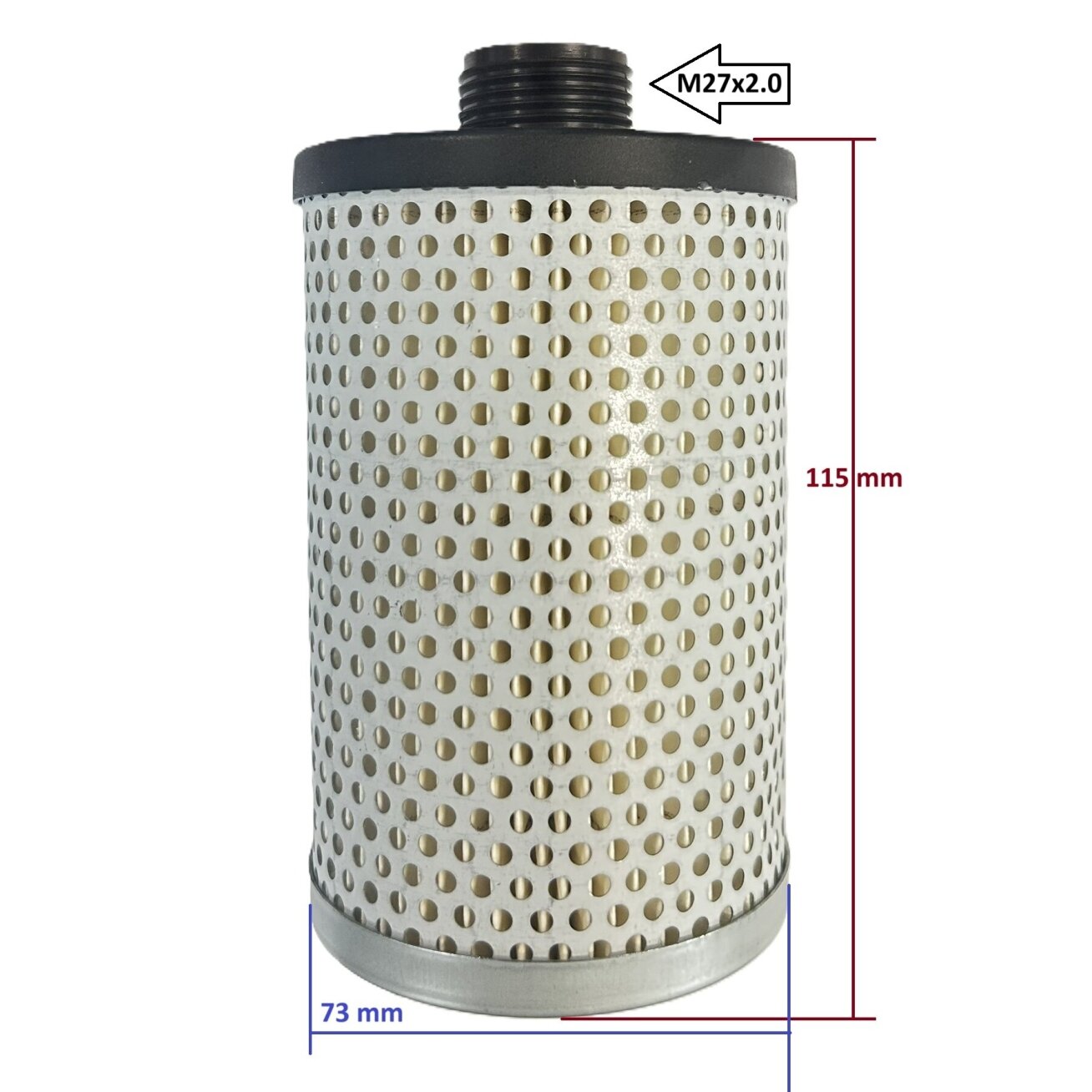 Kuro filtras su popieriniu filtru siurbliui 3 Kuro filtras su popieriniu filtru siurbliui 3