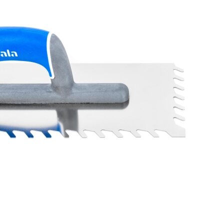 Kubala Nerūdijančio plieno mentė su pasvirusia įpjova 130X270 mm. 1 Kubala Nerūdijančio plieno mentė su pasvirusia įpjova 130X270 mm. 1