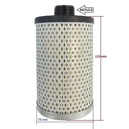 Kuro filtras su popieriniu filtru siurbliui 3 Kuro filtras su popieriniu filtru siurbliui 3