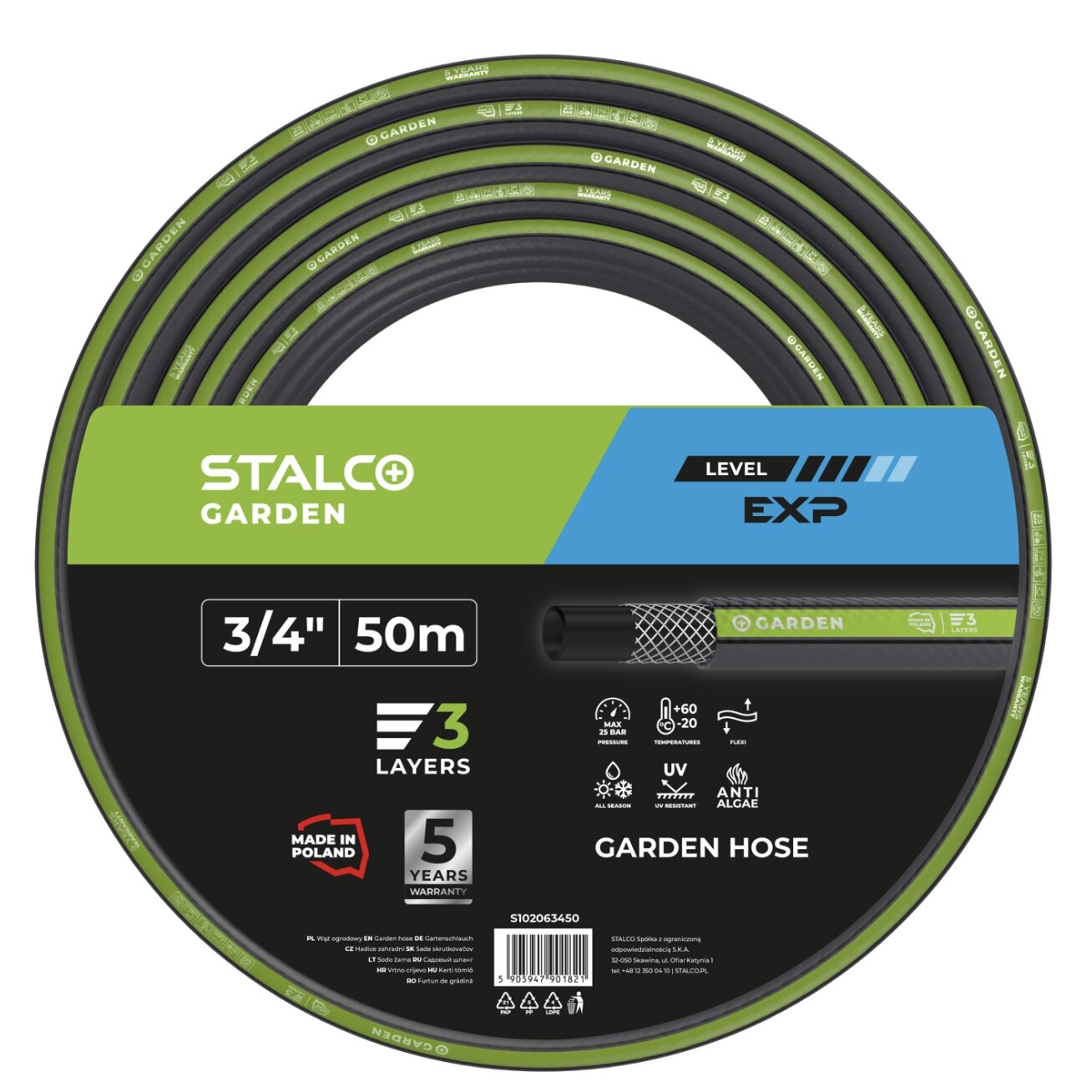 Laistymo žarna 3/4" x 50m EXP Laistymo žarna 3/4" x 50m EXP