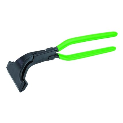 Lankstymo replės (45° kampas) plotis 100mm, darbinis gylis 68mm, PVC dengtos rankenos Lankstymo replės (45° kampas) plotis 100mm, darbinis gylis 68mm, PVC dengtos rankenos
