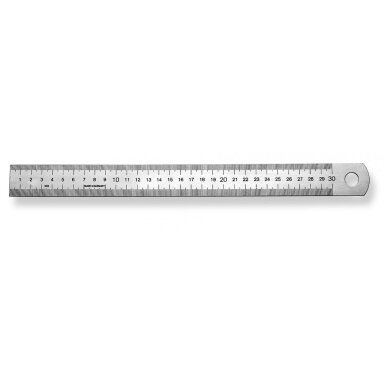 Liniuotė 500x30x1,0mm Scala
