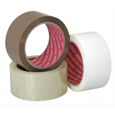 Lipni juosta SARATOGA ruda 50mm x 66m