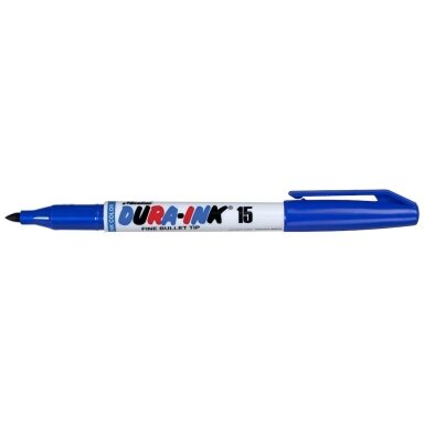 Markal Markeris DURA-INK15 FINE, mėlynas, 1 mm