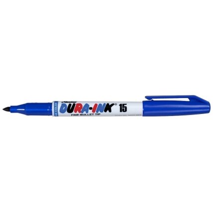 Markal Markeris DURA-INK15 FINE, mėlynas, 1 mm Markal Markeris DURA-INK15 FINE, mėlynas, 1 mm