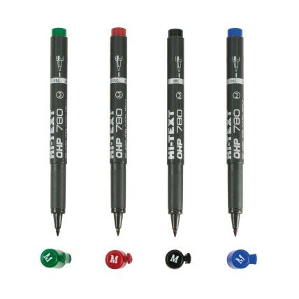 Markeris HI-TEXT 0,8-2mm. Juodas 1 Markeris HI-TEXT 0,8-2mm. Juodas 1