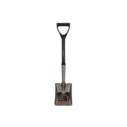 Mažas semtuvas, stiklo pluošto, D formos rankena. 71cm Truper® Mažas semtuvas, stiklo pluošto, D formos rankena. 71cm Truper®