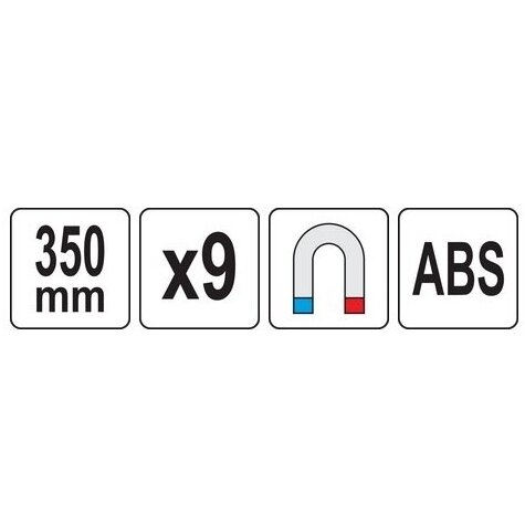 Magnetinis laikiklis atsuktuvams 350mm 3