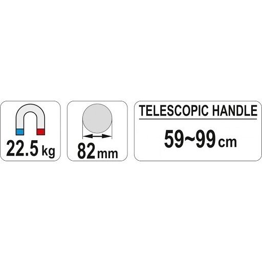 Magnetinis kotas teleskopinis (surinkėjas) 2 Magnetinis kotas teleskopinis (surinkėjas) 2