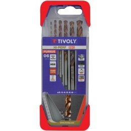 Metalo grąžtų rinkinys FURIUS HSS Clipster PRO 6vnt. Ø2-8mm Metalo grąžtų rinkinys FURIUS HSS Clipster PRO 6vnt. Ø2-8mm