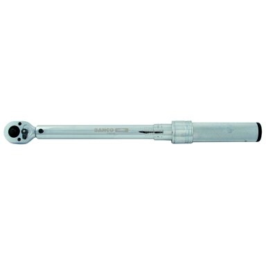 Mechaninis dinamometrinis raktas 12-60Nm ±4% (CW&CCW) 3/8" 406mm dviguba skalė, metalinis Bahco