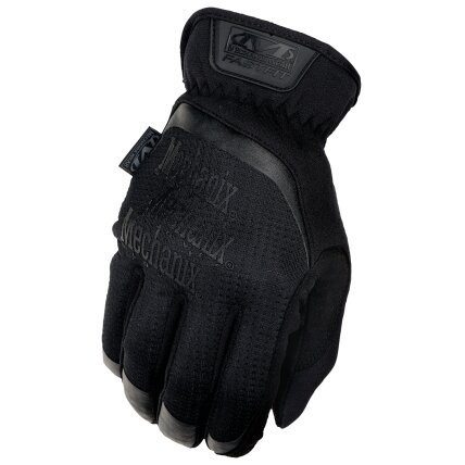 Mechanix Wear Pirštinės Mechanix FastFit® juodos, M dydis. Rauktas rankogalis, 0.6 mm dirbtinė oda, TrekDry®, touchscreen technologija