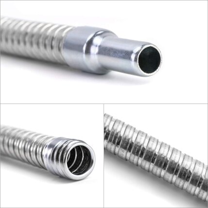 Metalinis piltuvas su lanksčia žarna 370mm 2 Metalinis piltuvas su lanksčia žarna 370mm 2