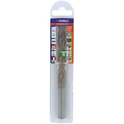 Metalo grąžtas FURIUS 12.5mm, Ti2CN FUSIO, HSS kampas "Split point" 135°, blisteryje. Metalo grąžtas FURIUS 12.5mm, Ti2CN FUSIO, HSS kampas "Split point" 135°, blisteryje.