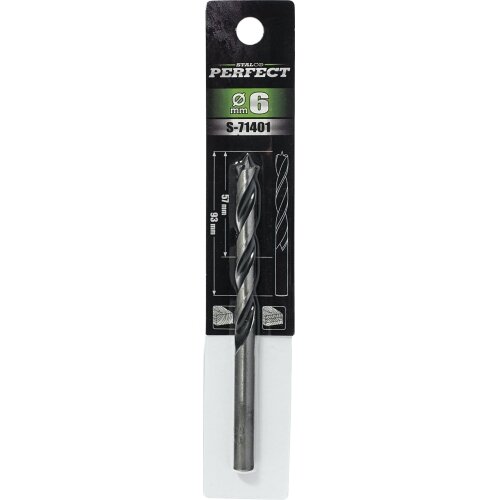 Medžio grąžtas STALCO PERFECT 5x86mm 1 Medžio grąžtas STALCO PERFECT 5x86mm 1
