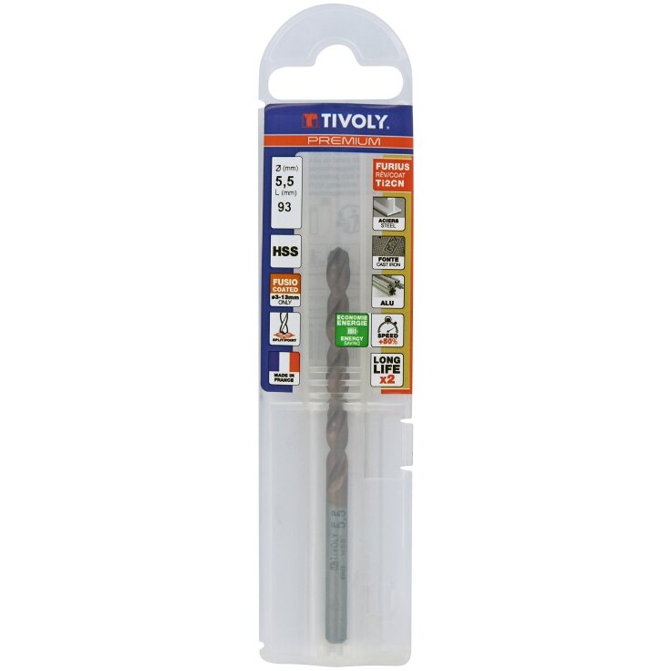 Metalo grąžtas FURIUS 6.0mm, Ti2CN FUSIO, HSS kampas "Split point" 135°, blisteryje. Metalo grąžtas FURIUS 6.0mm, Ti2CN FUSIO, HSS kampas "Split point" 135°, blisteryje.