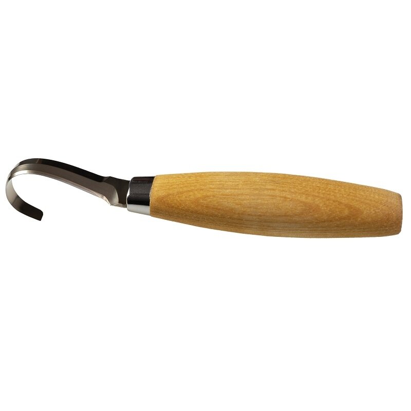 Medžio drožinėjimo peilis Morakniv 164, 13mm nerūdijančio plieno geležtė, odinis dėklas, kairiarankiams Medžio drožinėjimo peilis Morakniv 164, 13mm nerūdijančio plieno geležtė, odinis dėklas, kairiarankiams