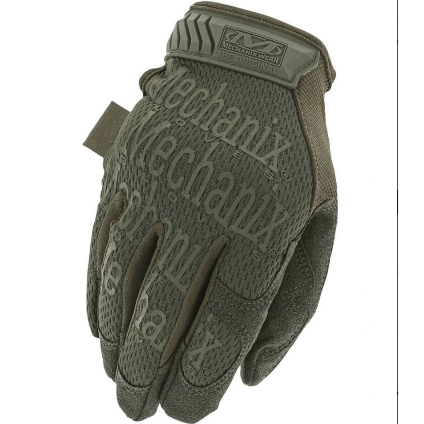 Mechanix Wear Pirštinės Mechanix The Original® Olive Drab M dydis. Velcro, dirbtinė oda, TrekDry® Mechanix Wear Pirštinės Mechanix The Original® Olive Drab M dydis. Velcro, dirbtinė oda, TrekDry®