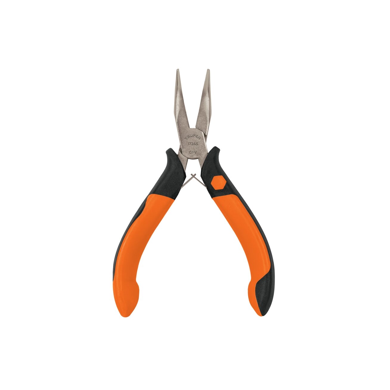 Mini prailgintos lenktos replytės. Bendras ilgis 12cm. Kokybiškos ir patogios Truper® Mini prailgintos lenktos replytės. Bendras ilgis 12cm. Kokybiškos ir patogios Truper®