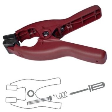 Momentinis staliaus spaustuvvas 16.5cm bendras ilgis iki 5cm. apžiojimas Iki 18kg.suspaudimo jėgos reguliavimas, PIHER Momentinis staliaus spaustuvvas 16.5cm bendras ilgis iki 5cm. apžiojimas Iki 18kg.suspaudimo jėgos reguliavimas, PIHER
