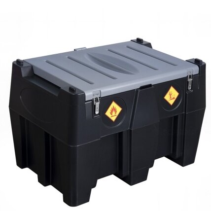 Mobili kuro talpykla 440L (plastikinė) su pompa 12V DCTP40 (automatiniu pistoletu ir filtru) Mobili kuro talpykla 440L (plastikinė) su pompa 12V DCTP40 (automatiniu pistoletu ir filtru)