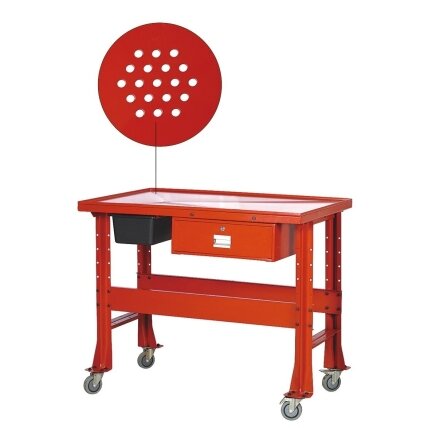 Mobilus darbastalis su skysčių surinkimo talpa 13L (3.5gal) 2