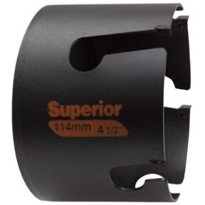 Multiconstruction Superior karūna su kietmetalio dantukais 102mm, gylis 71mm